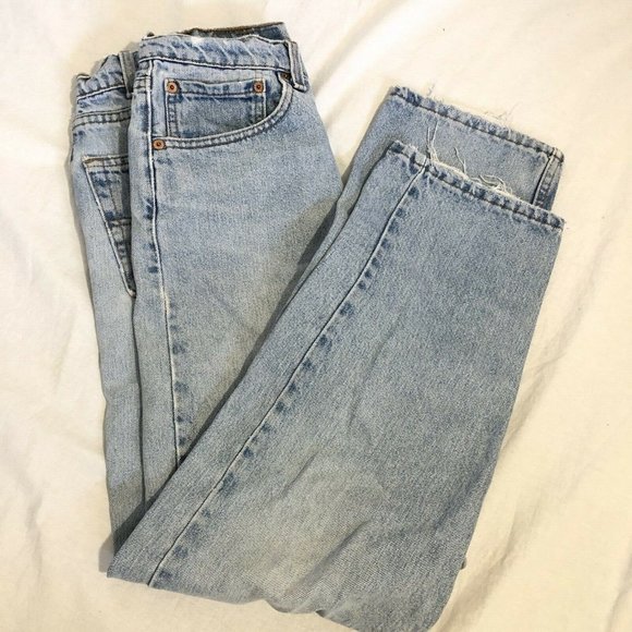 Levis Denim Jeans 550‎ Relaxed Fit Tapered Leg 33/30 Washed - Picture 11 of 11